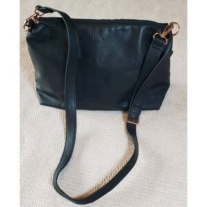 iFLY Crossbody Bag Handbag Purse Black Lightweight Adjustable Strap Travel